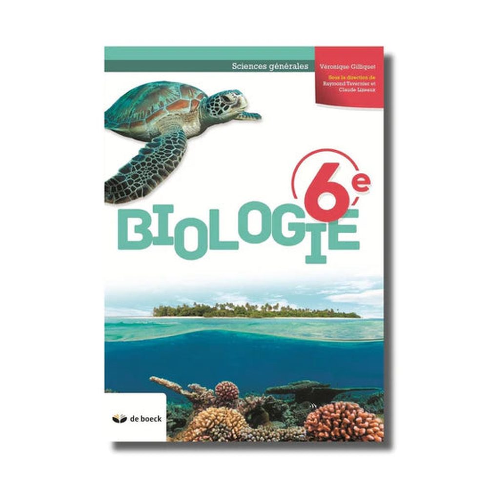 Biologie 6 (Sciences générales) 2h/sem - manuel (ed.2018)