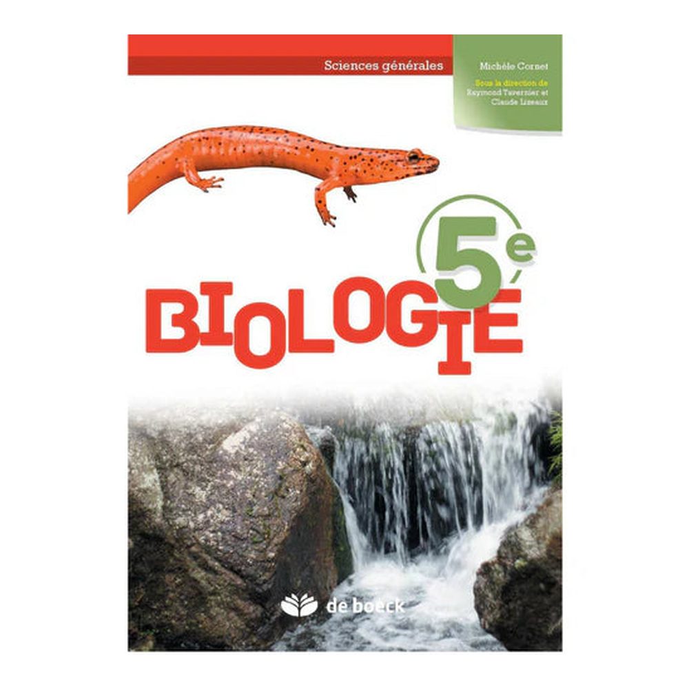 Biologie 5 (sciences générales) 2h/sem (n.e.)