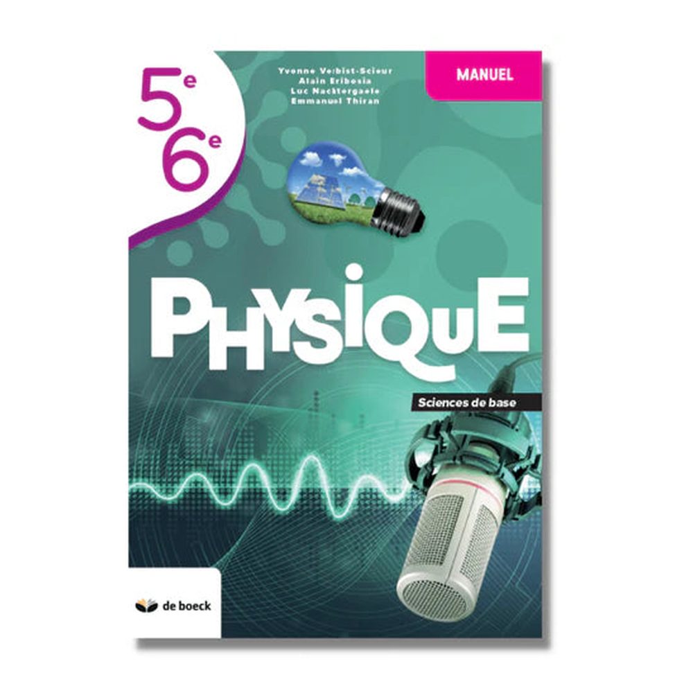 Physique 5/6 (sciences de base) - manuel 2022