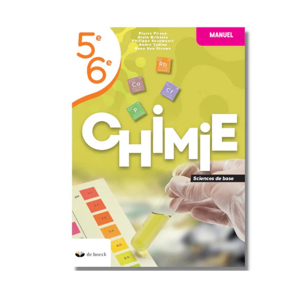 Chimie 5/6 (sciences de base) - manuel 2022