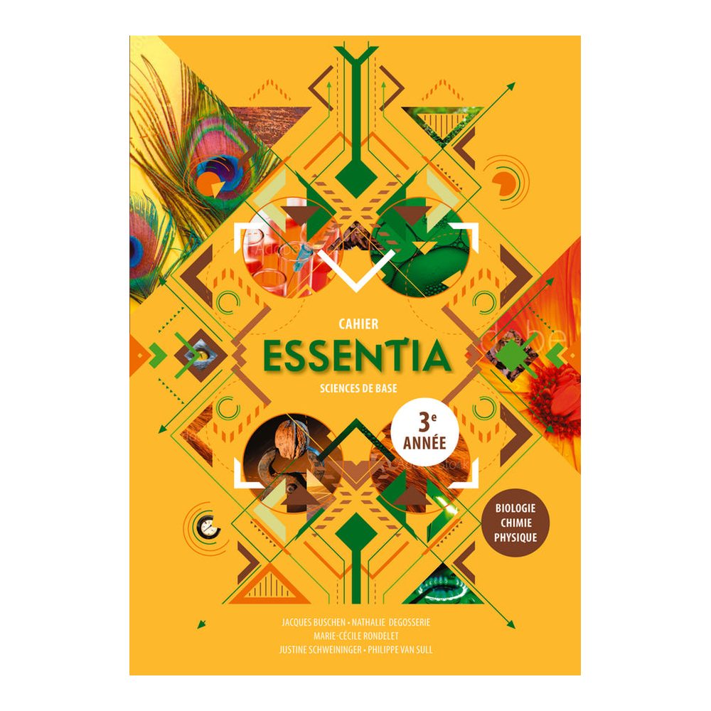 Essentia 3 Cahier Sciences de base N.E. 9782801058237