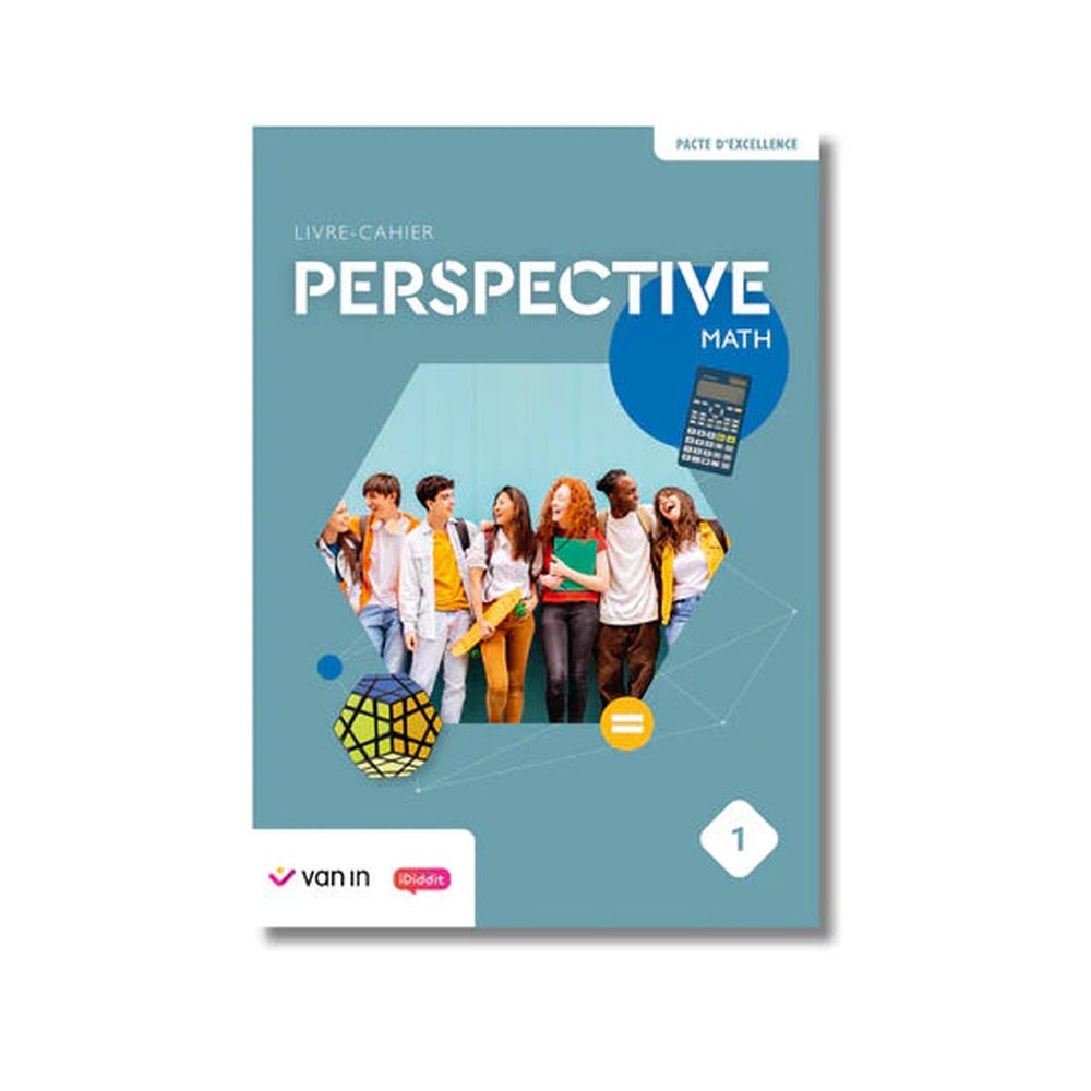 Perspective Math 1 (pacte) - livre-cahier 9789465141787