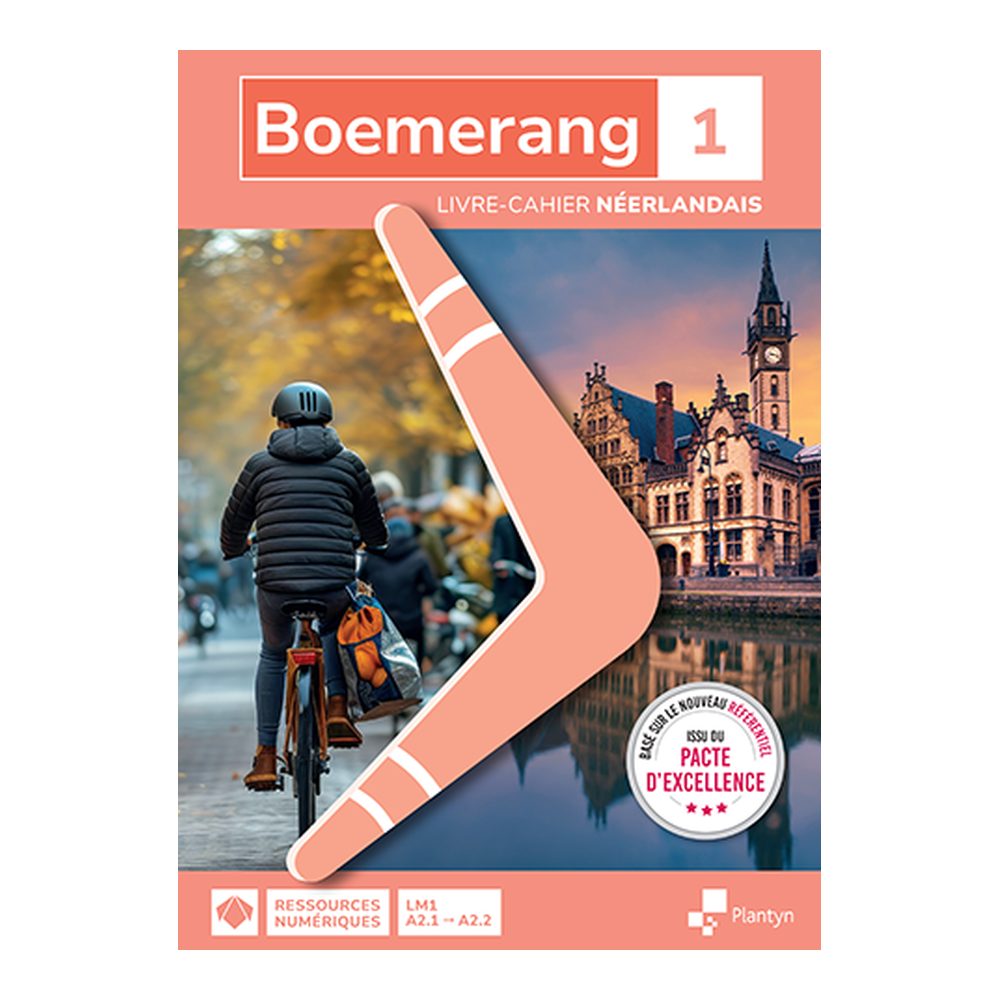 Boemerang Néerlandais 1 Livre-cahier (+ Scoodle) - Edition Pacte 9782801058497