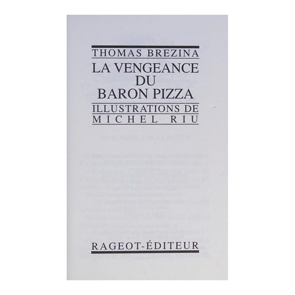La vengeance du baron Pizza