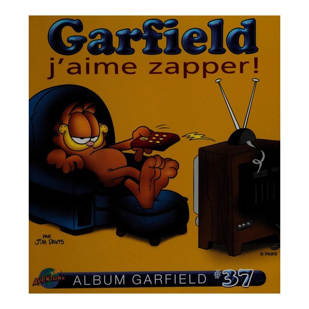 Garfield, j'aime zapper!