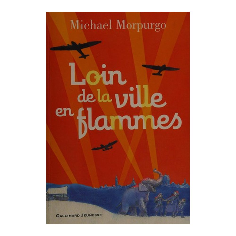 Loin de la ville en flammes