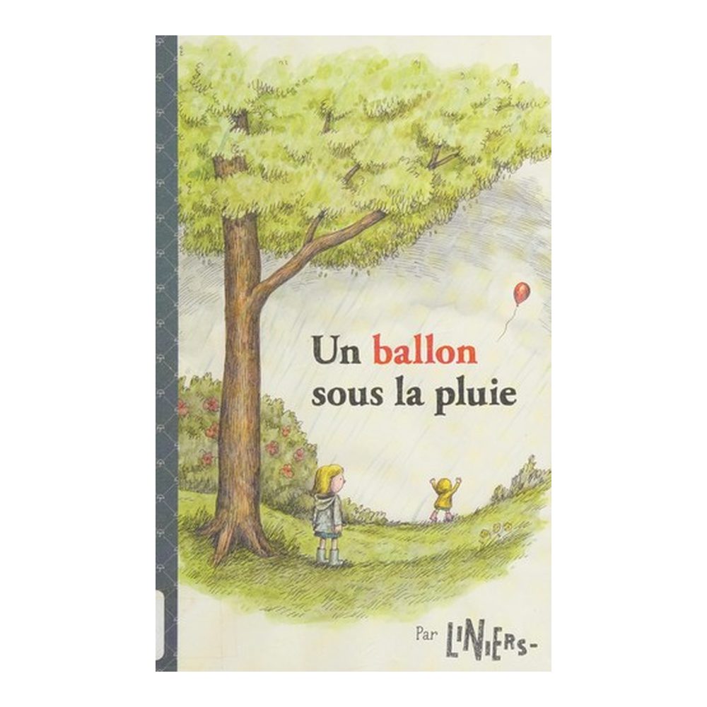 Un ballon sous la pluie