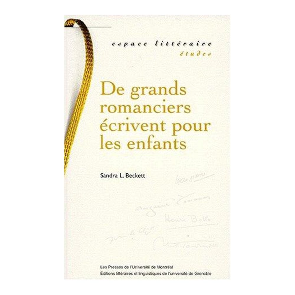 De grands romanciers écrivent pour les enfants