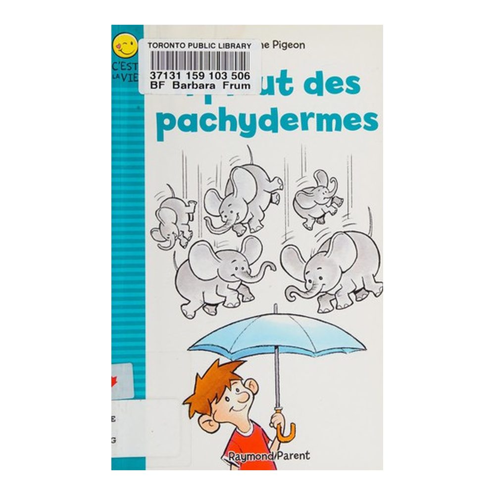 Il pleut des pachydermes