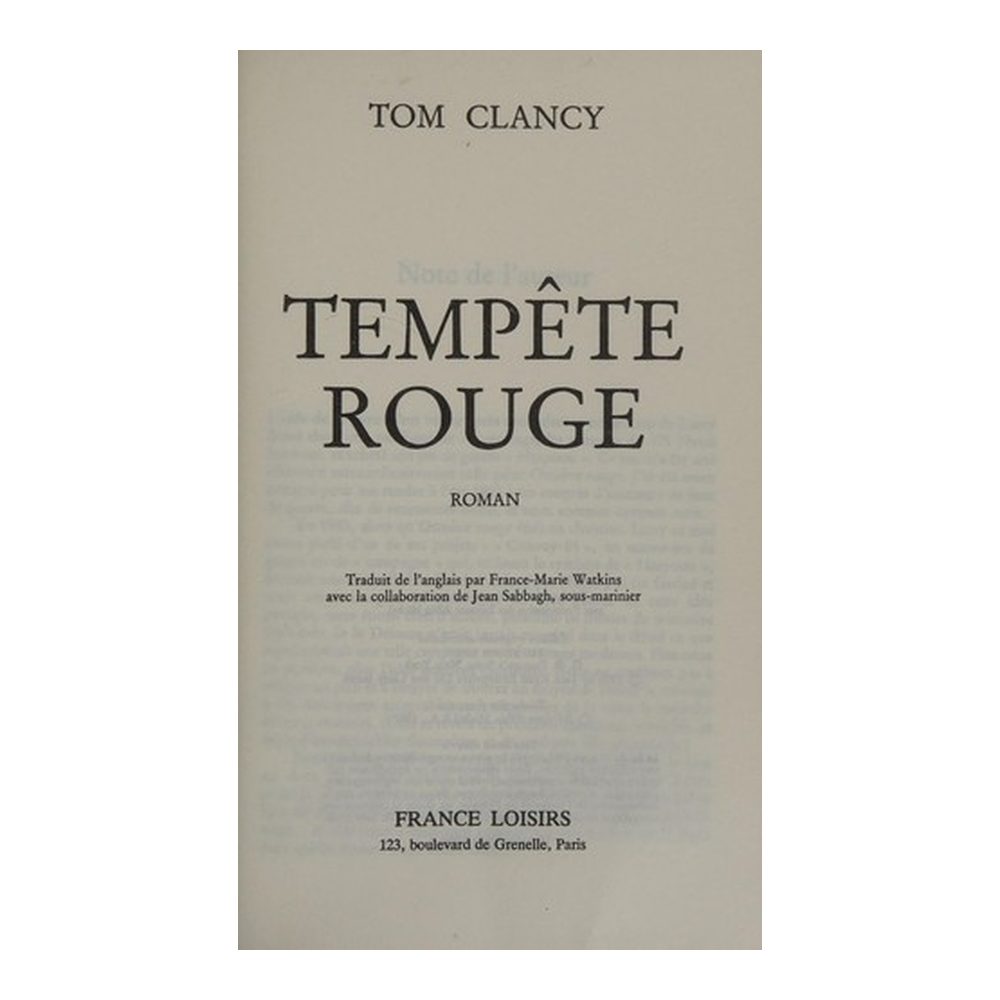 Tempête rouge